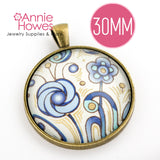 GFX-Glamour FX Glass 30mm (1.18") Circles