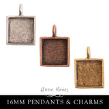 Pendant Tray - 16mm Square - SPS Nunn Design