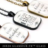 GFX Glamour FX Glass 20x30 Puffy Rectangle Glass