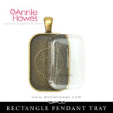 Glass & Pendant Tray Necklace Kit - 20x30 Rectangle