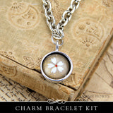 Photo Frame Charm Bracelet Circle or Square Kit