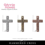 Hammered Cross Connector. TierraCast.