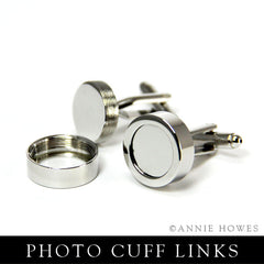 Photo Cuff Links - Silver
