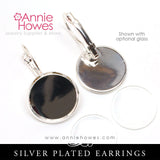 Earring Blanks 16mm. French Lever Style.