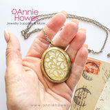 Photo Locket DIY Necklace Cameo Locket