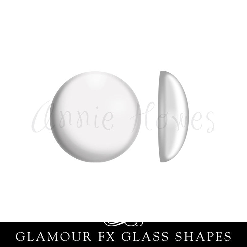 GFX-Glamour FX Glass 17mm Dome Circles