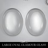 Glass & Pendant Tray Necklace Kit - 30x40 Oval Cabochons
