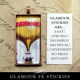 Glamour Stickies Dry Adhesive - 4x6 Sheets