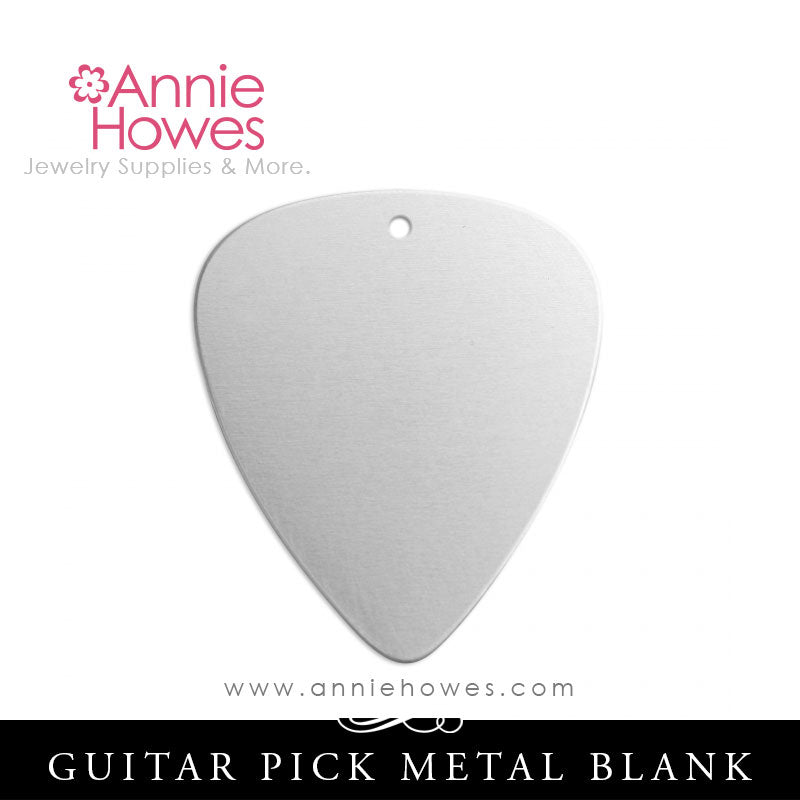 Impressart Guitar Pick Metal Stamping Blanks - With hole