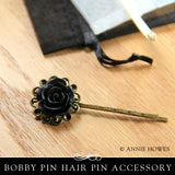 23MM Lace Hair Pin - Vintage Bronze (10 Pack)