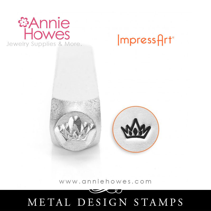 Impressart Metal Stamps - Crown Stamp