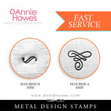 Impressart Metal Stamps - Flourish Design Stamps - Your Choice