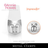 Impressart Metal Stamps - Snowflake or Christmas Present