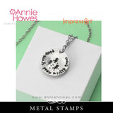 Impressart Metal Stamps - Simple Pine Tree Design Stamp