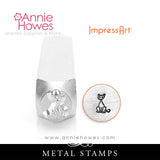Impressart Metal Stamps - Cat Design Stamp - Two Options