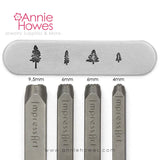 Impressart Metal Stamps - Forest Trees Pack
