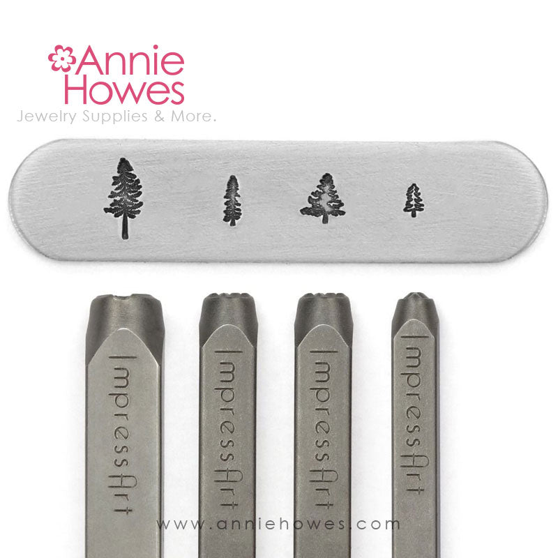 Impressart Metal Stamps - Forest Trees Pack
