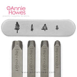 Impressart Metal Stamps - Forest Trees Pack
