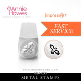 Impressart Metal Stamps - Hawk Jewelry Design Stamp
