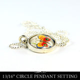 Pendant Tray - 20mm Circle - LPC Nunn Design