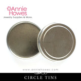 1 Ounce Circle Tins