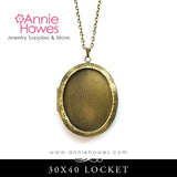 Photo Locket DIY Necklace Cameo Locket