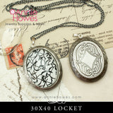 Photo Locket DIY Necklace Cameo Locket