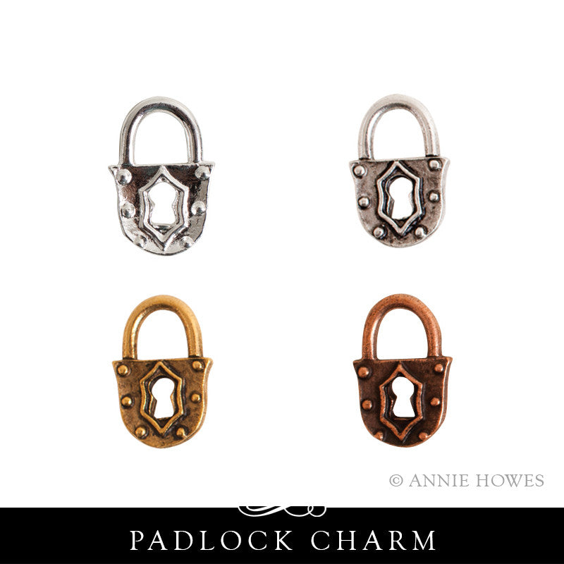 Padlock Charm. Nunn Design.