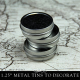 1/2 Ounce Circle Tins