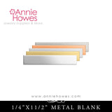 Impressart Strip Metal Stamping Blanks - Color Options