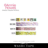 Washi Tape Animals Unicorns Chickens Bunnies and Hamsters