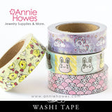 Washi Tape Animals Unicorns Chickens Bunnies and Hamsters