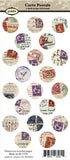 Piddix  - 1 Inch Collage Sheets - Carte Postale - Circle