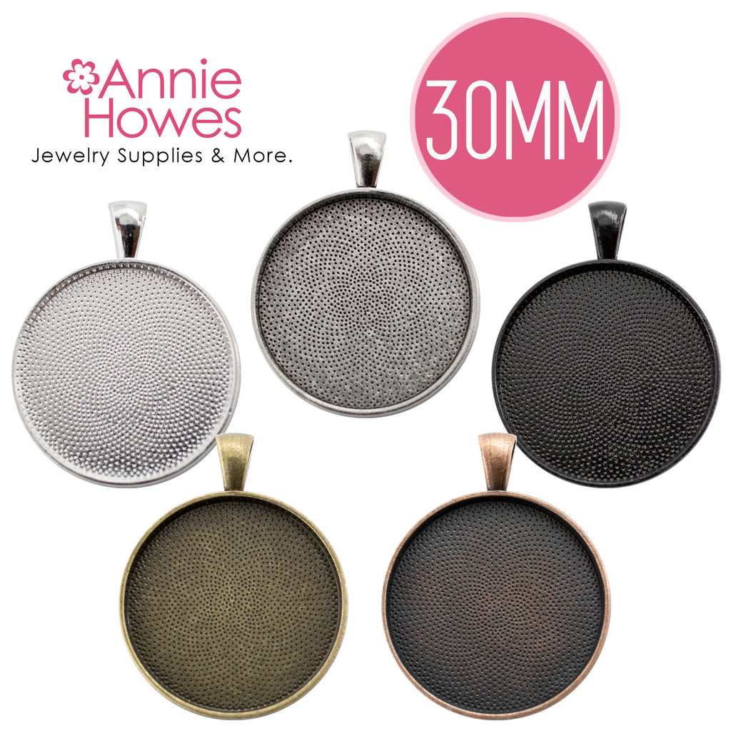 30mm X 40mm Paper Punch for Annie Howes 30 X 40 Oval Glass and Pendant  Trays. 