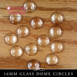 GFX Glamour FX Glass 16mm Circle Domed - Fits Annie Howes 16mm settings
