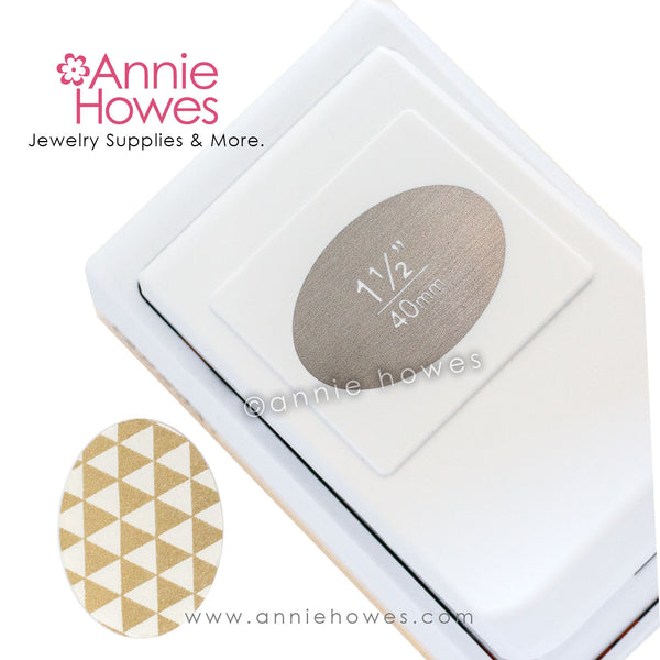30x40mm Oval Paper Punch Annie Howes