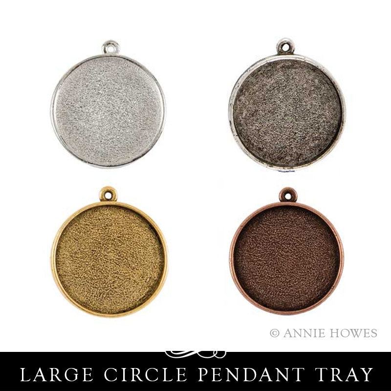 Large Circle Pendant Tray - Single Loop - GPCS Nunn Design