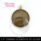 GFX-Glamour FX Glass 1.5" 38mm Circles