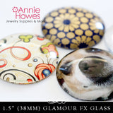 GFX-Glamour FX Glass 1.5" 38mm Circles