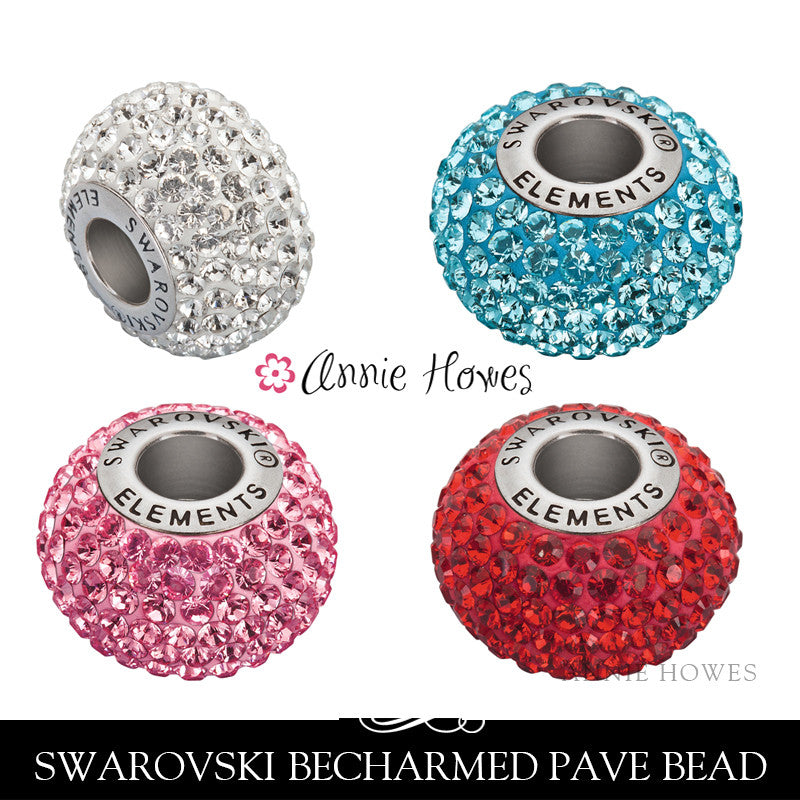 Swarovski BeCharmed Pave Bead - 80101