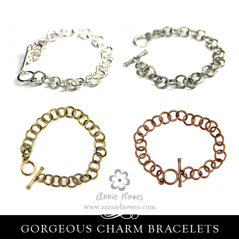 Charm Bracelet with Rope Texture - Loop. Nunn Design