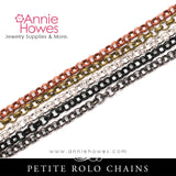 Rolo Chains with Lobster Clasp 24"