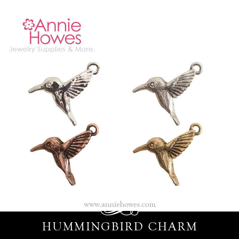 Hummingbird Charm. Nunn Design