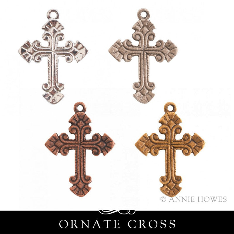 Cross Charm. Nunn Design.