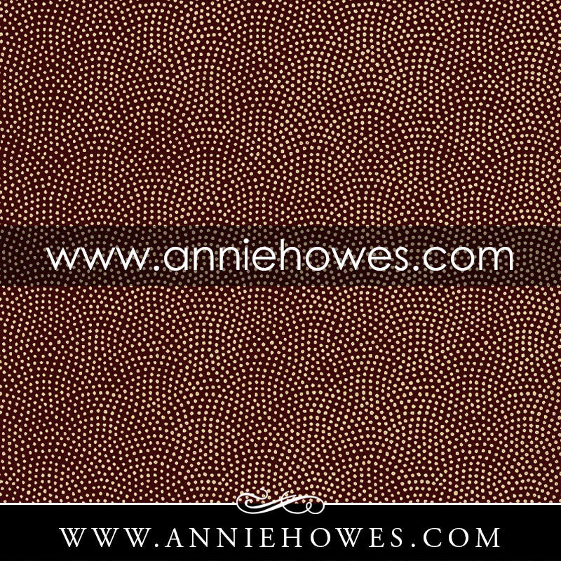 Chiyogami Paper - Dots on Brown 4" x 6" sheet. (012)