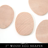Wood Egg Shape