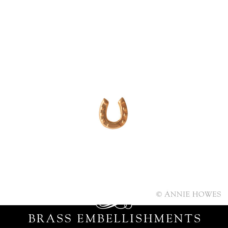 Metal Embellishment Horseshoe - 4 pack Nunn Design