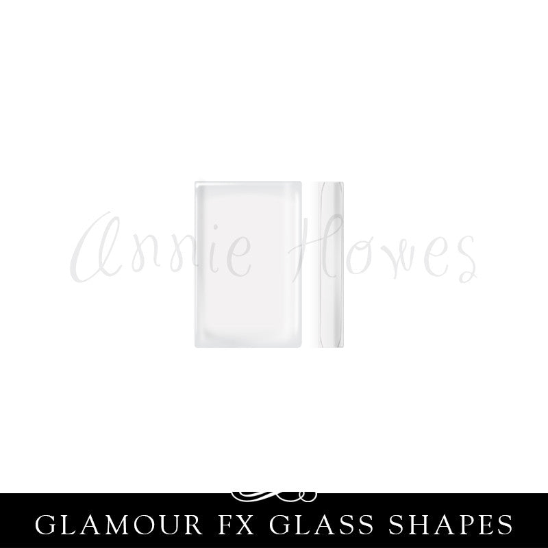 GFX Glamour FX Glass 10mm x 14mm Rectangle