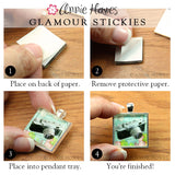 Glamour Stickies Dry Adhesive - 4x6 Sheets