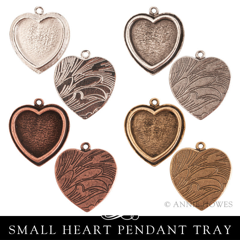 Pendant Tray - Traditional Small Heart - TPH Nunn Design